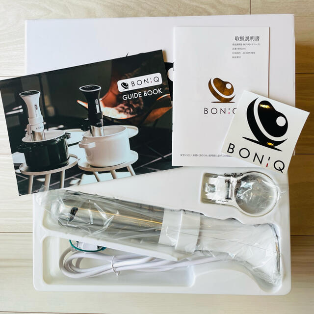 ☆連休限定値下☆ 未使用 BONIQ BNQ-01 シルキーホワイト