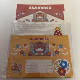 スイマー(SWIMMER)の新品未開封　swimmer レターセット(カード/レター/ラッピング)