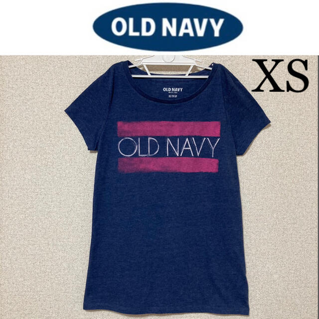 Old Navy(オールドネイビー)の1回着☆OLD NAVY半袖ＴシャツXSオールドネイビー GAPDIESEL レディースのトップス(Tシャツ(半袖/袖なし))の商品写真