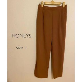 ハニーズ(HONEYS)のHONEYS ワイドパンツ テーパードパンツ L(クロップドパンツ)