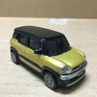 スズキ(スズキ)のスズキ　クロスビー　非売品　プルバックミニカー メタリックイエロー／黒2トン(ミニカー)