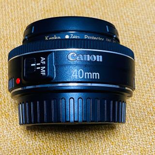 キヤノン(Canon)のCanon 単焦点レンズ EF40mm F2.8  （7/22まで限定出品）(レンズ(単焦点))