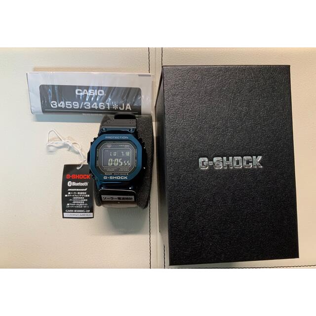 CASIO G−SHOCK  GMW−B5000G−2JF メタルブルー