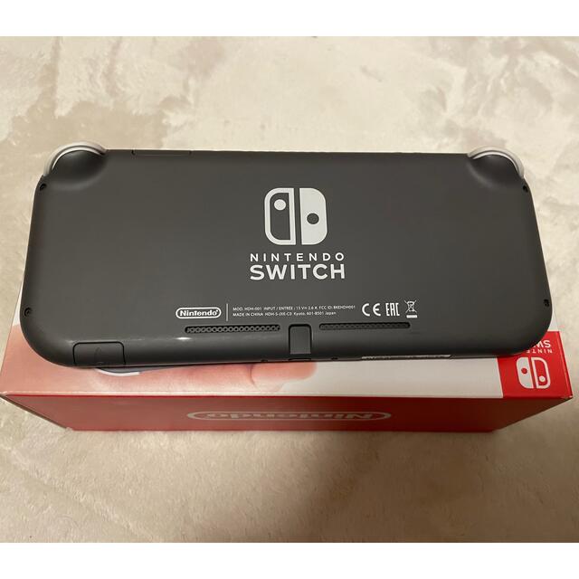 Nintendo Switch Liteグレー　あつまれどうぶつの森セット エンタメ/ホビーのゲームソフト/ゲーム機本体(家庭用ゲーム機本体)の商品写真