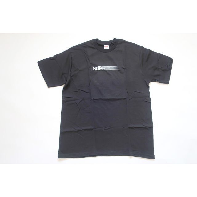 黒L motion logo tee