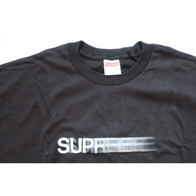 XL) Supreme Motion Logo TeeモーションロゴTシャツ黒