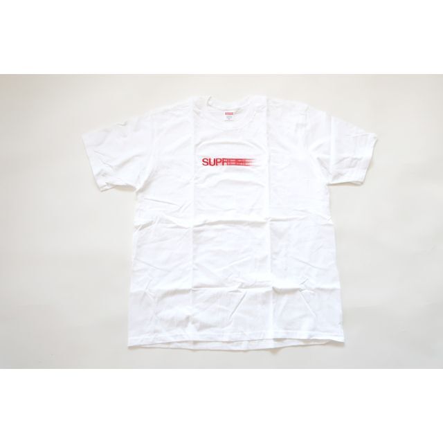 メンズ(L) Supreme Motion Logo TeeモーションロゴTシャツ白