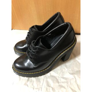 ドクターマーチン(Dr.Martens)のDr.Martens SALOME UK5 黒 厚底 チャンキーヒール サロメ(ブーツ)