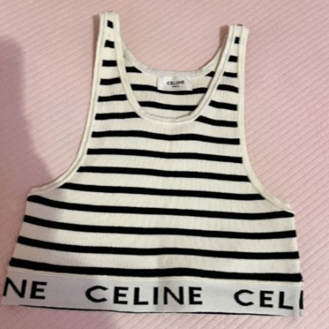 通販サイトへようこそ セリーヌ CELINE ロゴ トップス ジップ付き