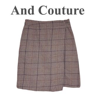 アンドクチュール(And Couture)のAnd Couture 台形スカート(ひざ丈スカート)