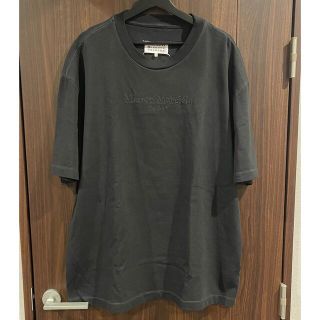 マルタンマルジェラ(Maison Martin Margiela)の【MaisonMargiela】メゾンマルジェラ /Tシャツ/黒/48/美品(Tシャツ/カットソー(半袖/袖なし))