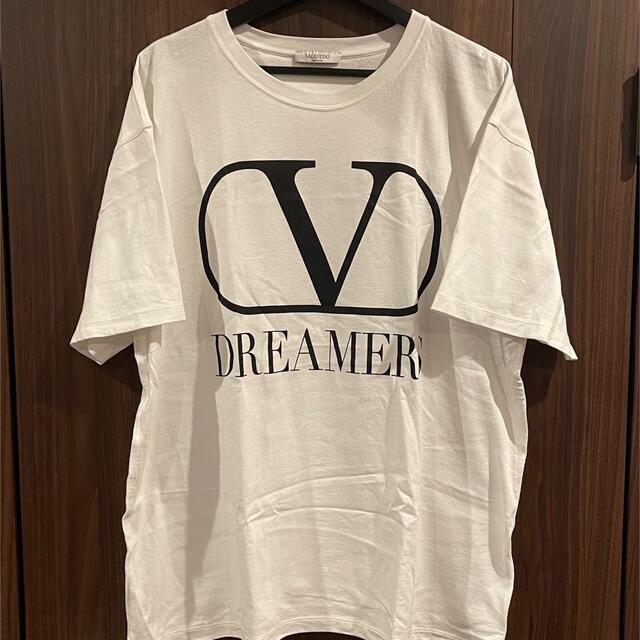 SALE【Valentino】ヴァレンティノ /Tシャツ/白/L/美品