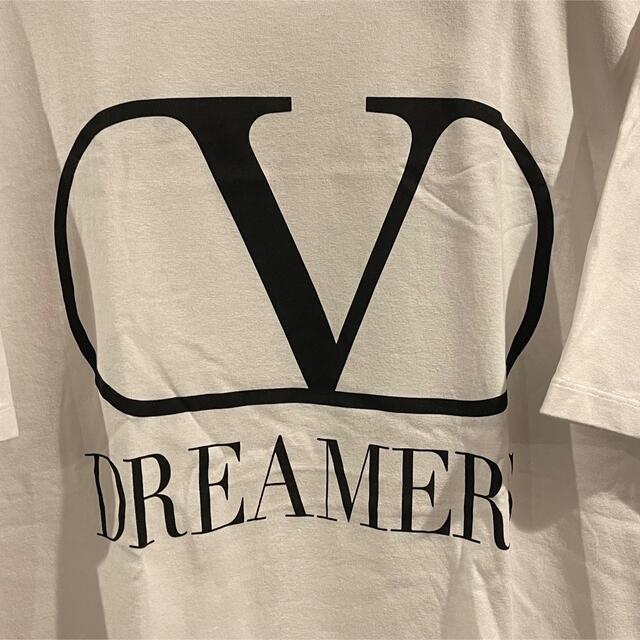 VALENTINO(ヴァレンティノ)のSALE【Valentino】ヴァレンティノ /Tシャツ/白/L/美品 メンズのトップス(Tシャツ/カットソー(半袖/袖なし))の商品写真