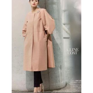 新品タグ付♡ 女優衿 ビジュー付シルク コート シャインスウィング フォクシー