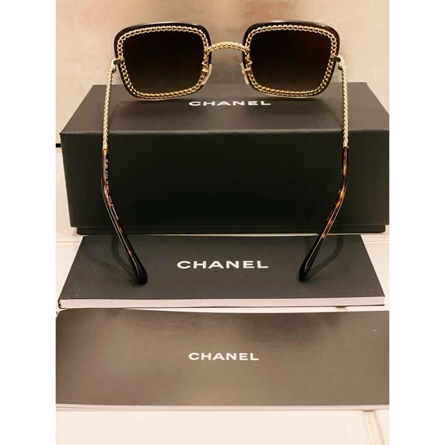 最終値下げ!CHANEL チェーン サングラス-