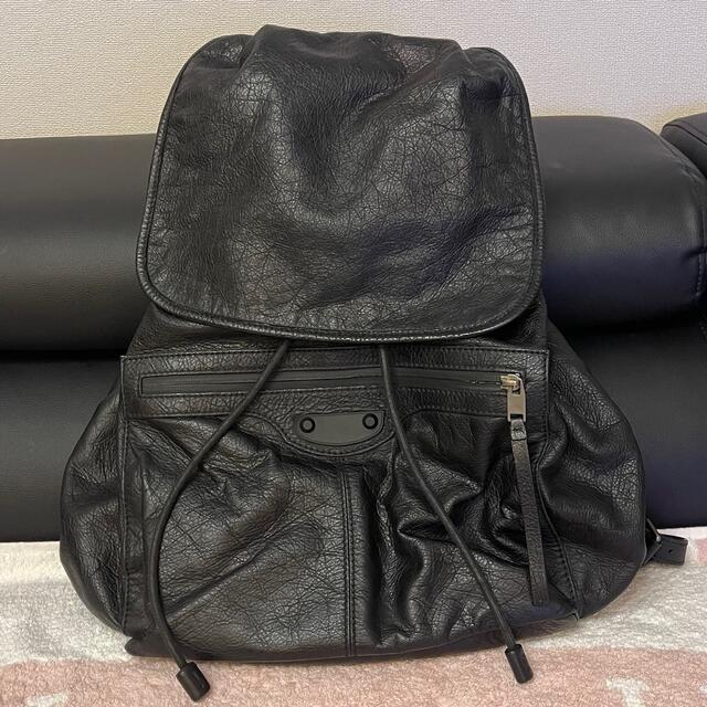 格安 Balenciaga /リュック/黒/レザー/美品 】バレンシアガ 新春セール