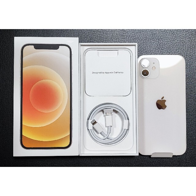 【オープニングセール】 iPhone SIMロック解除済み White 64 iPhone12 - スマートフォン本体 【オープニングセール】 iPhone SIMロック解除済み White 64 iPhone12 - スマートフォン本体