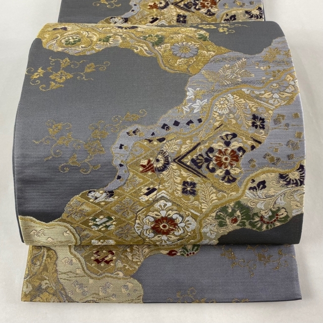 袋帯 美品 秀品 六通 正絹 aZ5z1irccf
