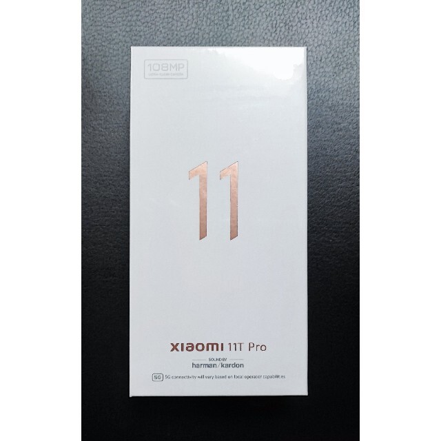 ANDROID - Xiaomi 11T Pro Moonlight White 国内版SIMフリー