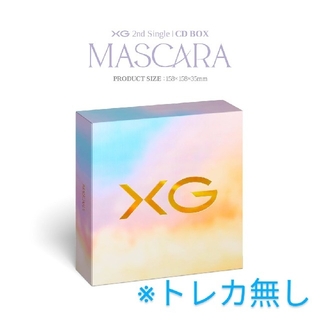 エックスジー(xg)のXG mascara マスカラ CD BOX  ※トレカ無し XGALX(K-POP/アジア)
