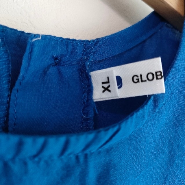 GLOBAL WORK(グローバルワーク)のGLOBAL WORK　グローバルワーク　ブルー　ワンピース キッズ/ベビー/マタニティのキッズ服女の子用(90cm~)(ワンピース)の商品写真