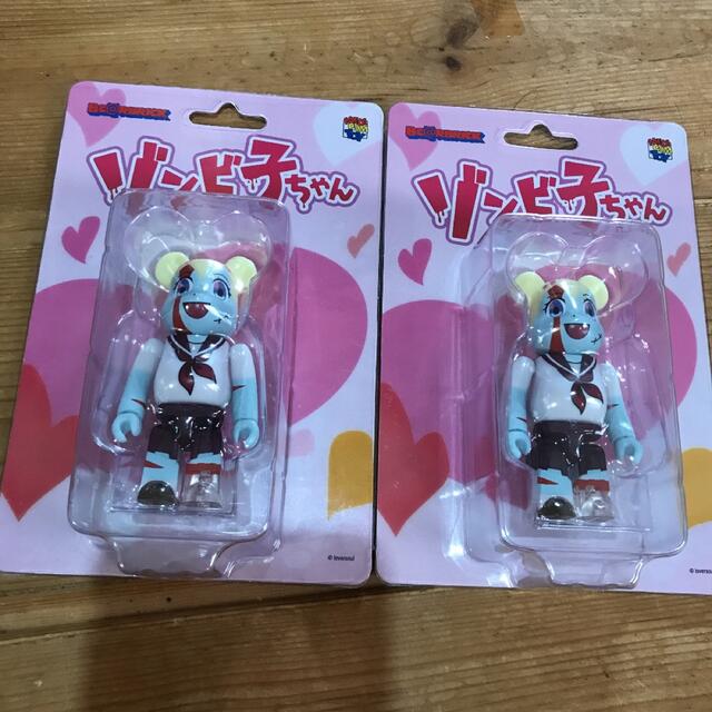 MEDICOM TOY(メディコムトイ)のGLAY HISASHIプロデュース BE@RBRICK ゾンビ子ちゃん 2個 エンタメ/ホビーのタレントグッズ(ミュージシャン)の商品写真