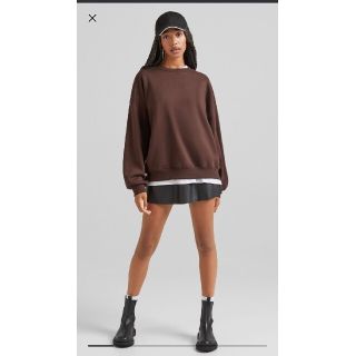 ベルシュカ(Bershka)の【まみたろ様専用】Bershka　オーバーサイズスウェットシャツ(トレーナー/スウェット)