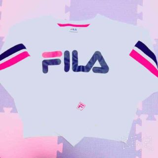 フィラ(FILA)のFILA ショート丈 スウェット トップス(トレーナー/スウェット)