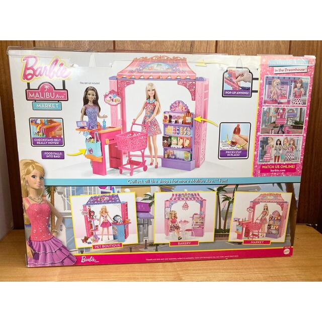 Barbie(バービー)の新品 Barbie MALIBU アベニュー マーケット BDF48 エンタメ/ホビーのフィギュア(その他)の商品写真