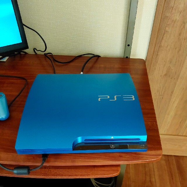 PS3　本体　スプラッシュブルー家庭用ゲーム機本体