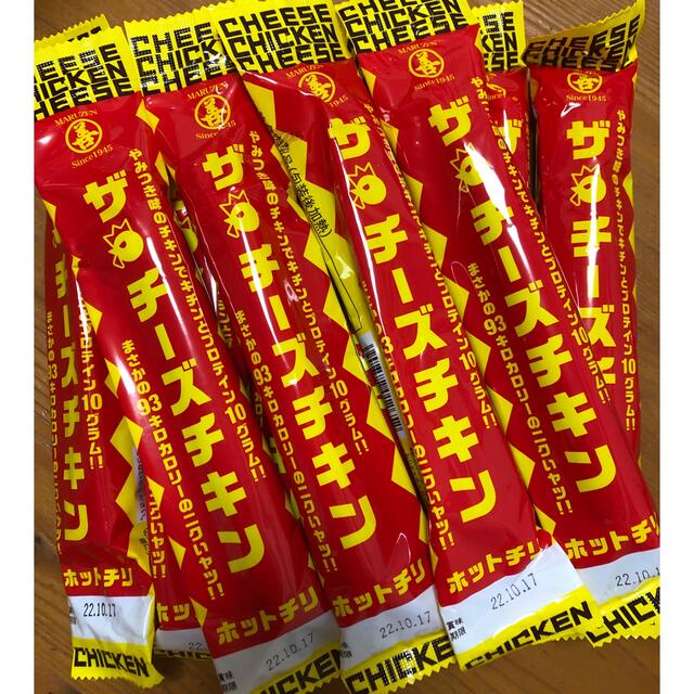 丸善　ザ・チーズチキン　ホットチリ12本 食品/飲料/酒の加工食品(練物)の商品写真