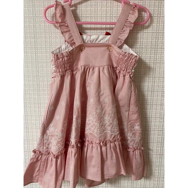 黒 桜古典 メゾピアノ ワンピース ブラウス トップス セット 90 - 通販