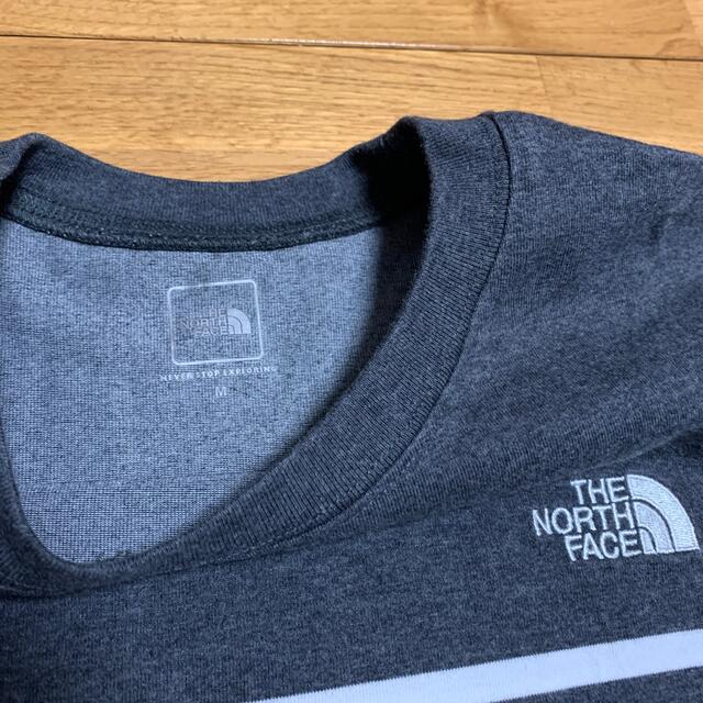 THE NORTH FACE(ザノースフェイス)のノースフェイス セオアルファ ボーダーTシャツ NT31713 美品  メンズのトップス(Tシャツ/カットソー(半袖/袖なし))の商品写真