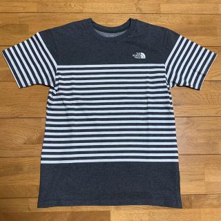 ザノースフェイス(THE NORTH FACE)のノースフェイス セオアルファ ボーダーTシャツ NT31713 美品 (Tシャツ/カットソー(半袖/袖なし))