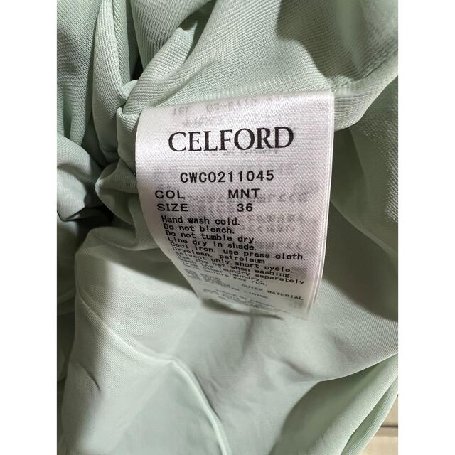 CELFORD(セルフォード)のセルフォード　ワンピース　ハーフスリーブポンチワンピース レディースのワンピース(ひざ丈ワンピース)の商品写真