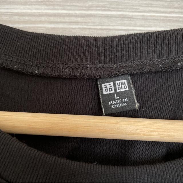 UNIQLO(ユニクロ)のUNIQLO ノースリーブ ブラック レディースのトップス(Tシャツ(半袖/袖なし))の商品写真