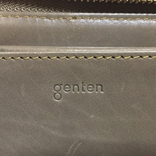 genten(ゲンテン)のゲンテン 財布 - ベージュ×ダークブラウン レディースのファッション小物(財布)の商品写真