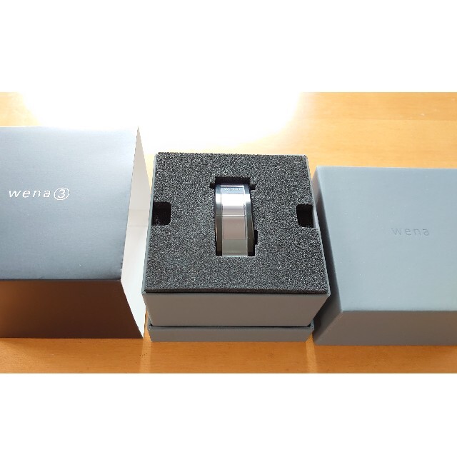 SONY(ソニー)の☆新品同様☆ SONY wena 3 metal WNW-B21A/B メンズの時計(腕時計(デジタル))の商品写真