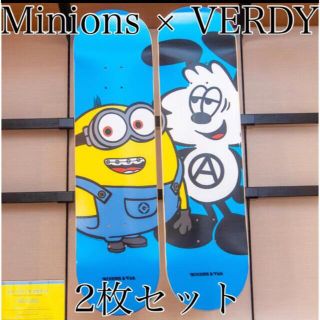 Minions × VERDY  スケートボード2枚セット(スケートボード)