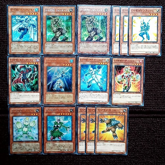 遊戯王 - 遊戯王 E・HERO (エレメンタルヒーロー)デッキパーツ 遊戯王 - 遊戯王 E・HERO (エレメンタルヒーロー)デッキパーツ