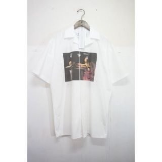 オフホワイト(OFF-WHITE)の国内正規 21SS OFF-WHITE カラバッジョ 半袖シャツ 白 820M▲(シャツ)