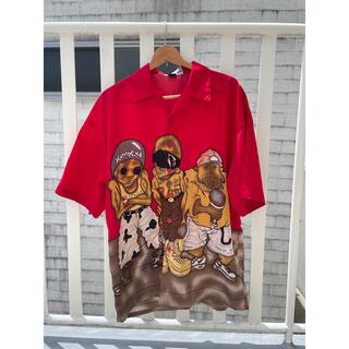 hiphop B系 オープンカラーシャツ ビッグサイズの通販 by きゅま's ...