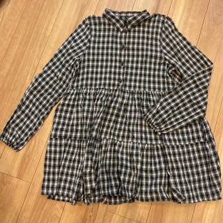 ザラ(ZARA)のZARA ティアードワンピース(ミニワンピース)