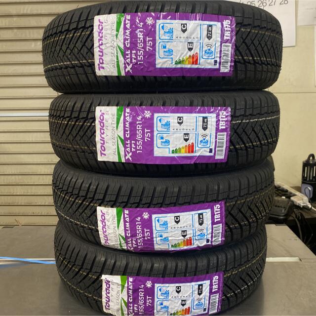 155/65R14 トゥラド ALL CLIMATE TF1 軽自動車