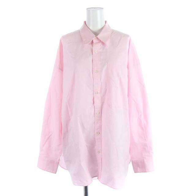 フレームワーク オーバーサイズシャツ カジュアルシャツ コットン F ピンク