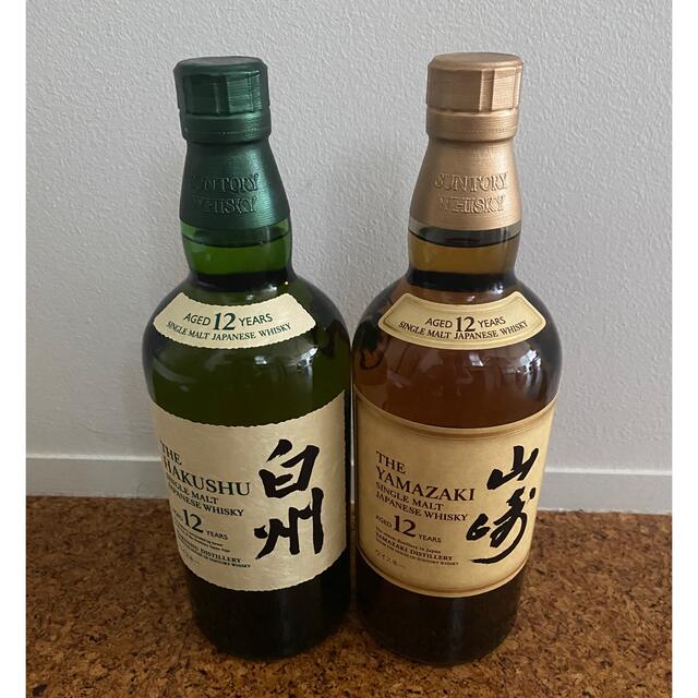 最高の品質 サントリー - 白州12年 山崎12年 700ml サントリー ...