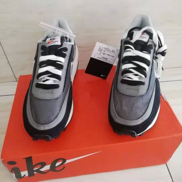 25.0cm Sacai × Nike LDWaffle “Black”