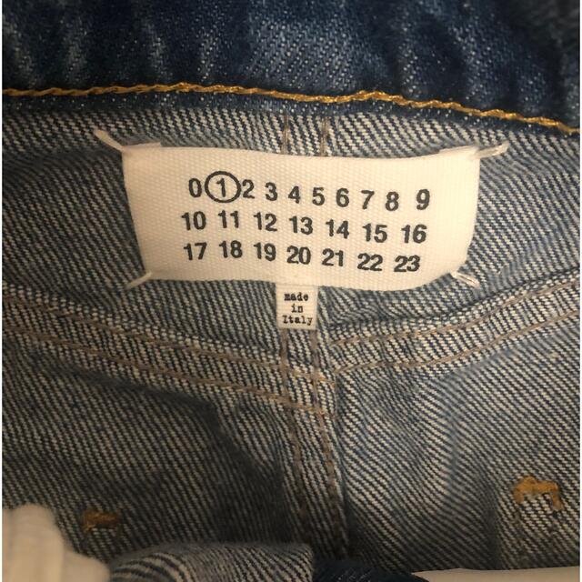 Maison Martin Margiela(マルタンマルジェラ)のMaison Margiela サイドスリットジーンズ レディースのパンツ(デニム/ジーンズ)の商品写真