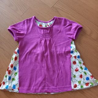 ハッカキッズ(hakka kids)のhakka kids 薄手カットソー 100(Tシャツ/カットソー)