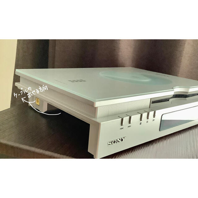 【動作確認済 •リモコン錆有】SONY CD/DVD プレイヤー　DVP-F21 4